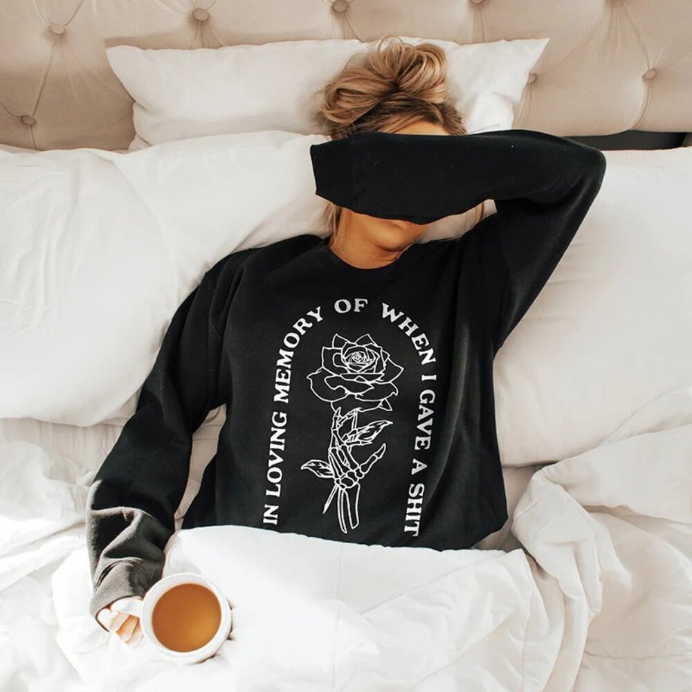 Alley & Rae In Memory Of When I Gave A Shit Sweat… - image 1